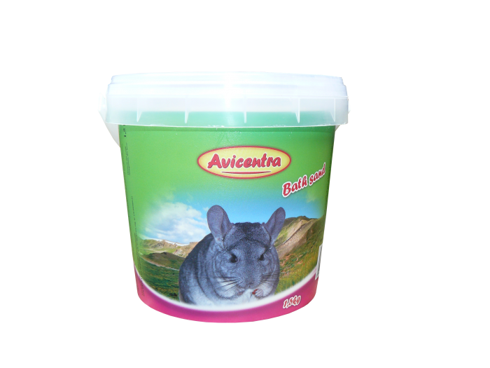 Bathing sand for chinchilla